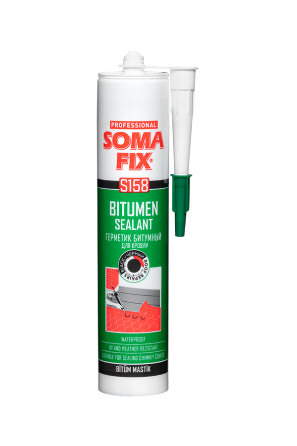 SomaFix Mastic 310 мл чорний бітумний